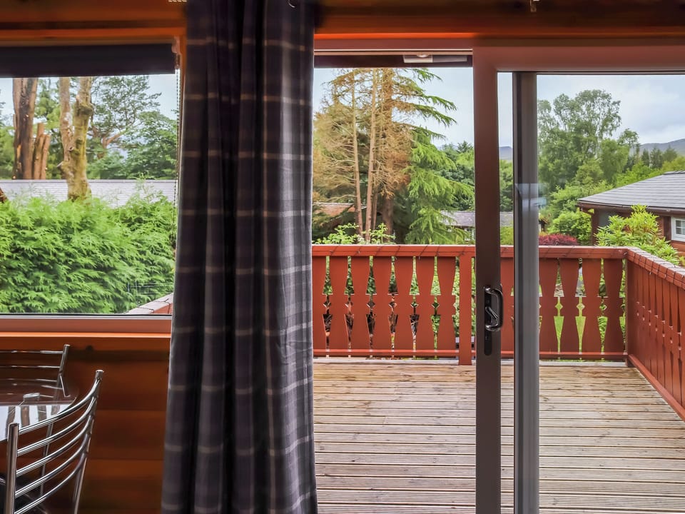 Decking and view | Barken, Blaenau Ffestiniog