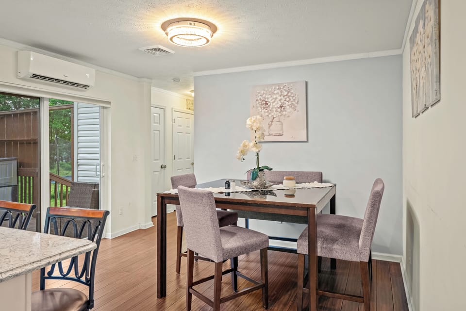 Dining area.