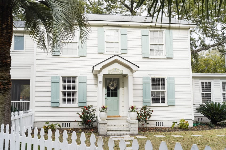 Exterior of home – coastal charm near the beach
