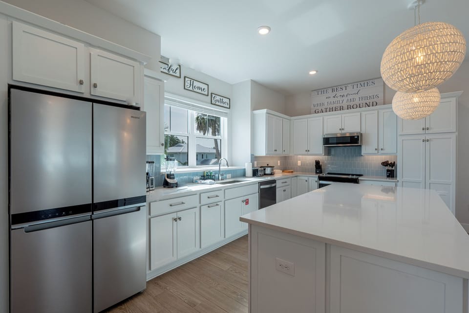 Fully equipped kitchen