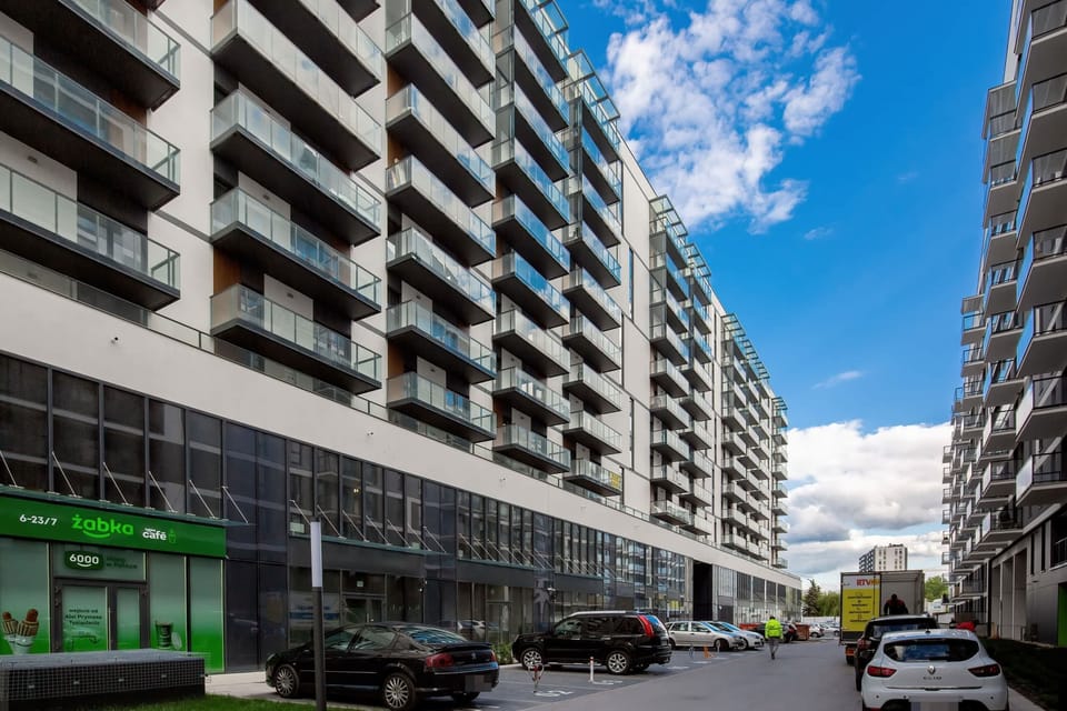 Modern property building. 