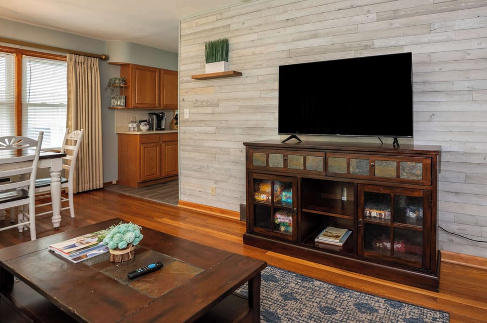 Relax in the living room.