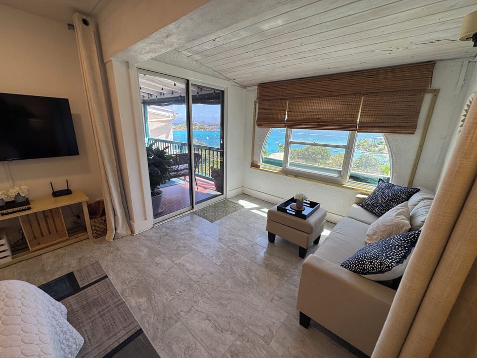 Ocean views even from bed