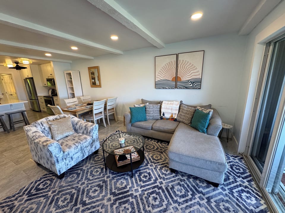 Comfortable living room for lounging