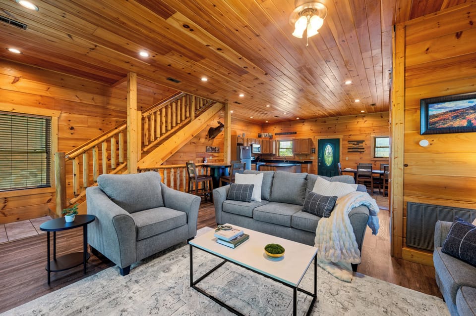 The perfect place to cozy up under a blanket and enjoy a cup of hot cocoa! 