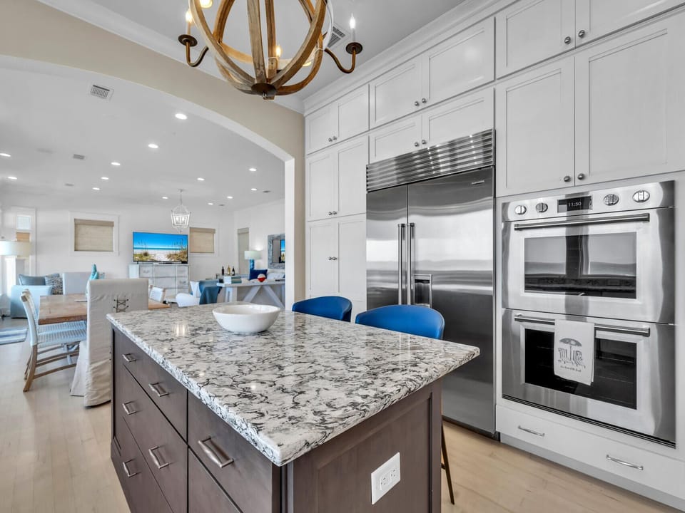 House, Multiple Beds, Hot Tub, Ocean View (Salt Air and Sunsets) | Private kitchen | Fridge, microwave, oven, stovetop