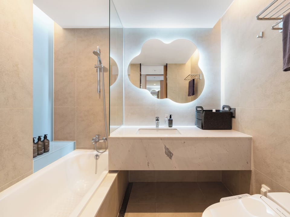 Standard Bathtub | Bathroom | Slippers, bidet
