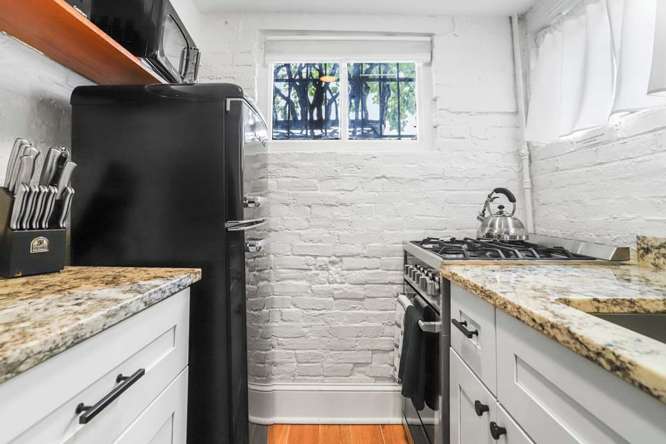 Kitchen area. 