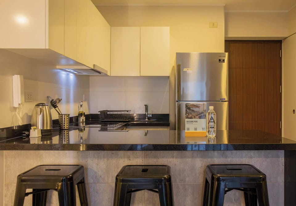 Kitchen with appliances