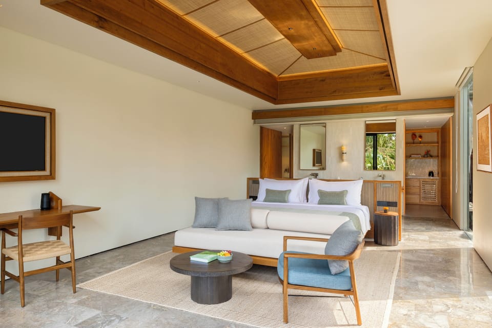 One-Bedroom Private Pool Villa | Free minibar items, in-room safe, desk, soundproofing