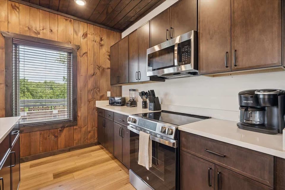 There's plenty of storage for your stay. 