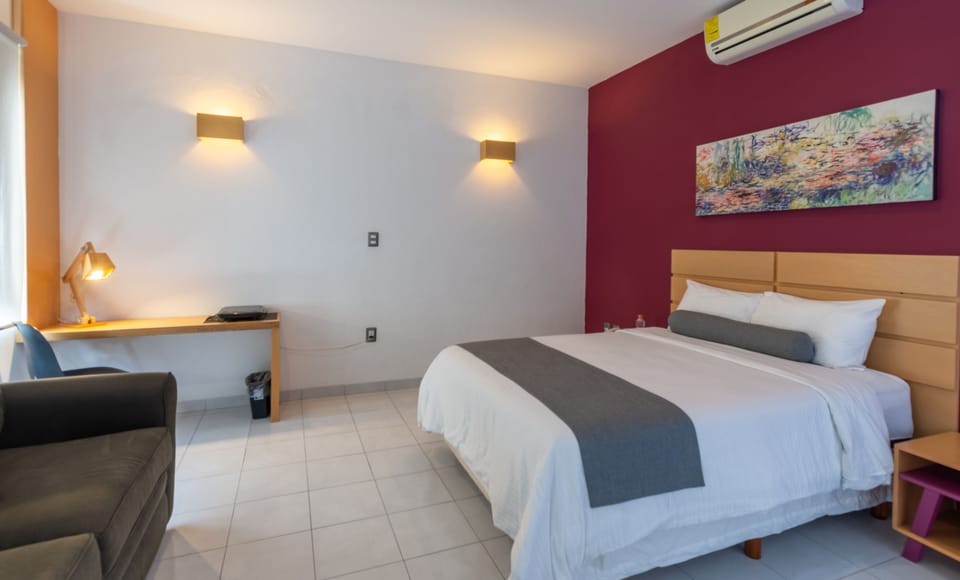 Habitacion Estandar con Aire Acondicionado | Desk, iron/ironing board, free cribs/infant beds, free WiFi