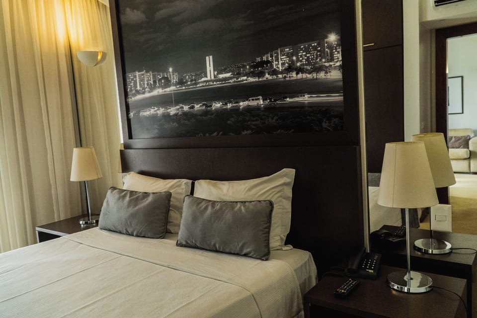 In-room safe, desk, laptop workspace, blackout drapes