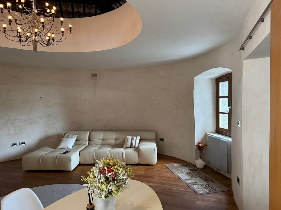 Superior Apartment | Living area | 40-inch Smart TV with digital channels