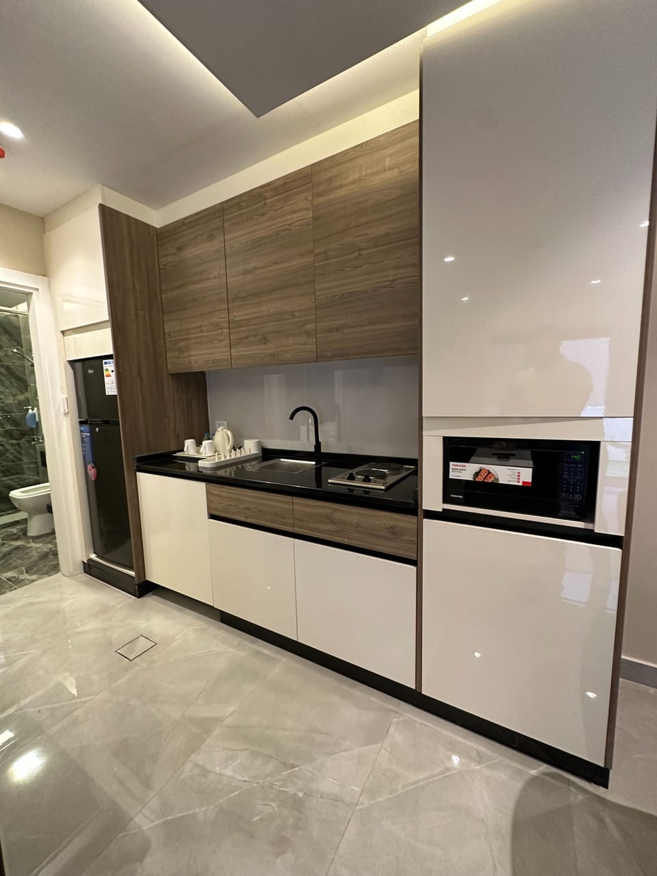 Apartment, 1 Bedroom, Accessible, Smoking | Private kitchen