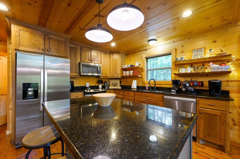 Cook up memories in this modern kitchen