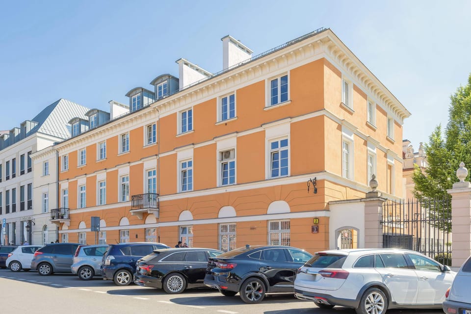 Unique property building. 