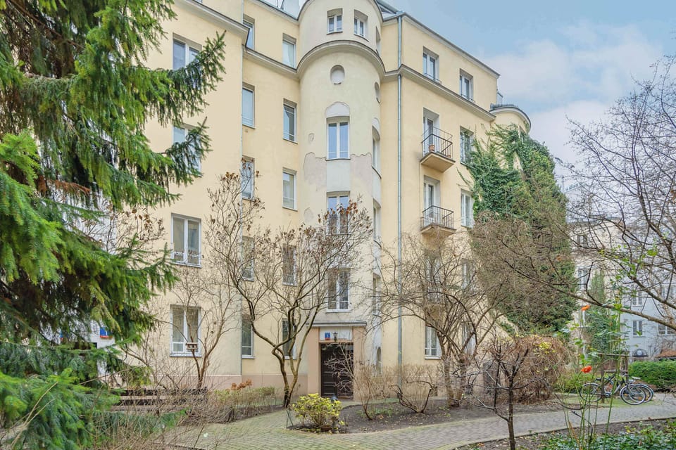 Unique property building. 