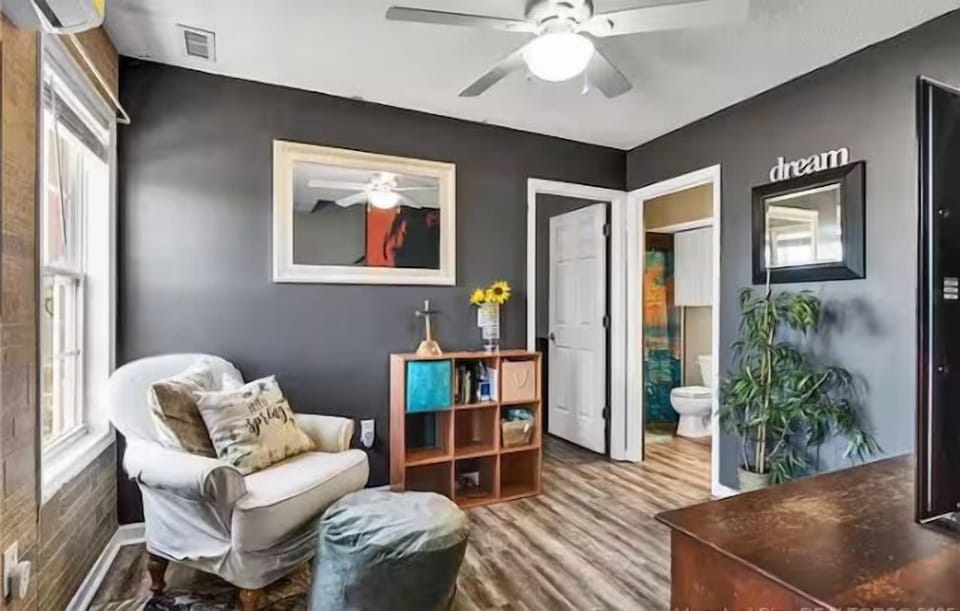 Downstairs family room
