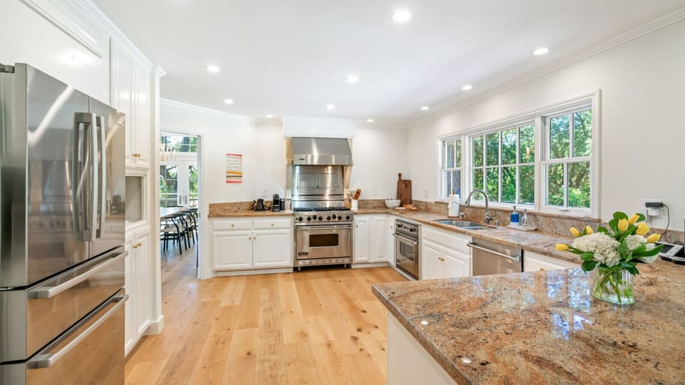 Enjoy a home cooked meal in this luxury kitchen
