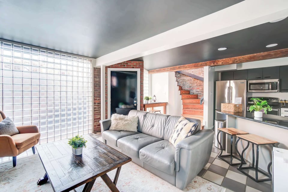 Cozy seating and contemporary design create the perfect gathering spot