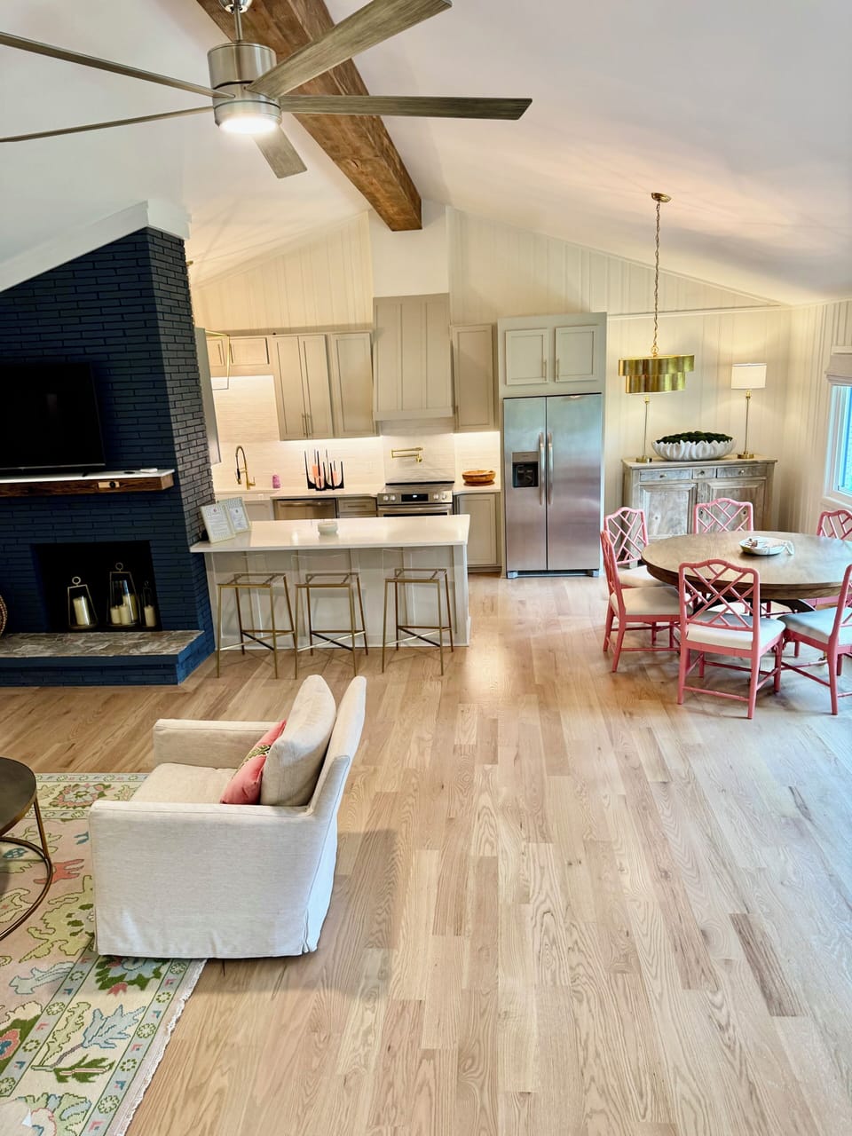 Living Room angle from upstairs