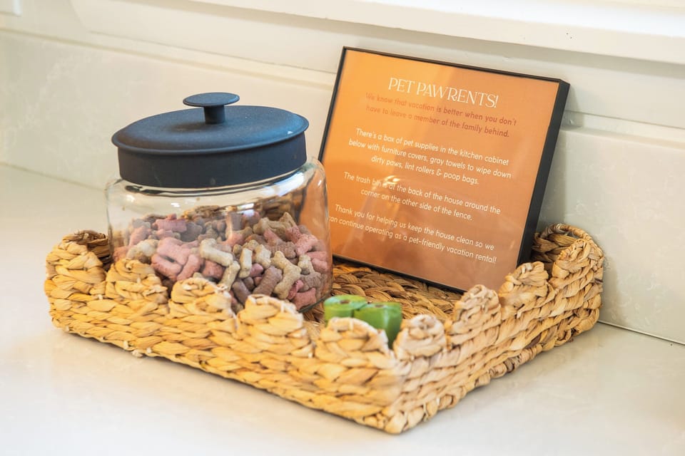 Treats provided— so all members of the family can have a good time!