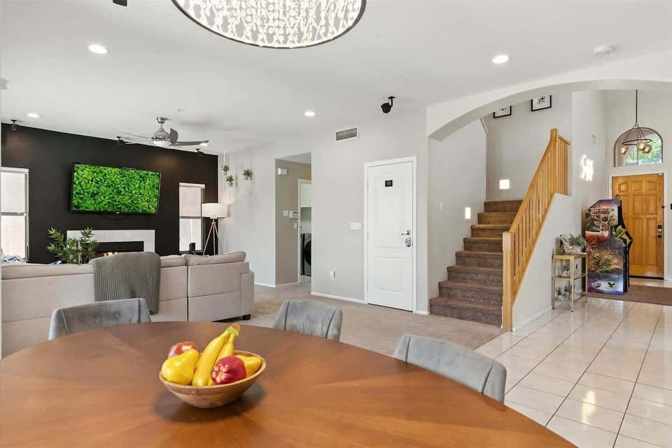 Spacious dining area designed to seat 6 comfortably. (1st Floor)