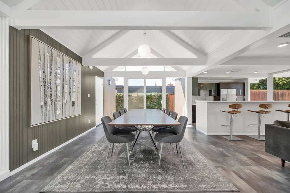Enjoy meals with family or friends, at the dining table or breakfast bar.