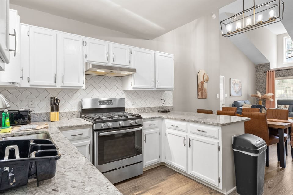 Whip up your favorite meal on this gas cooktop.