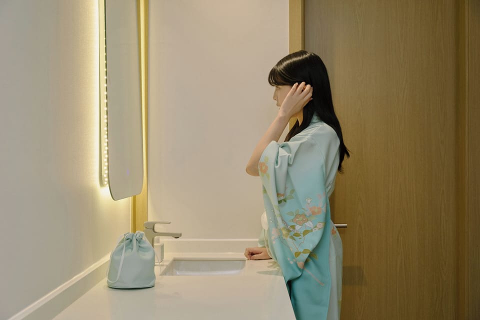 Asagi Standard A | Premium bedding, blackout drapes, soundproofing, free WiFi