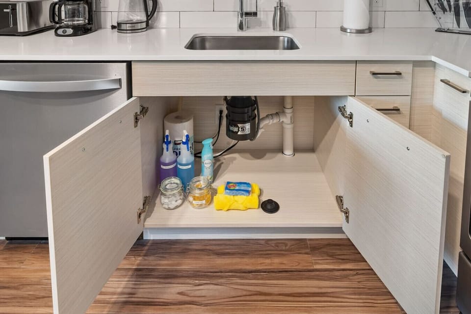 You have cleaning supplies, laundry pods + dishwasher pods