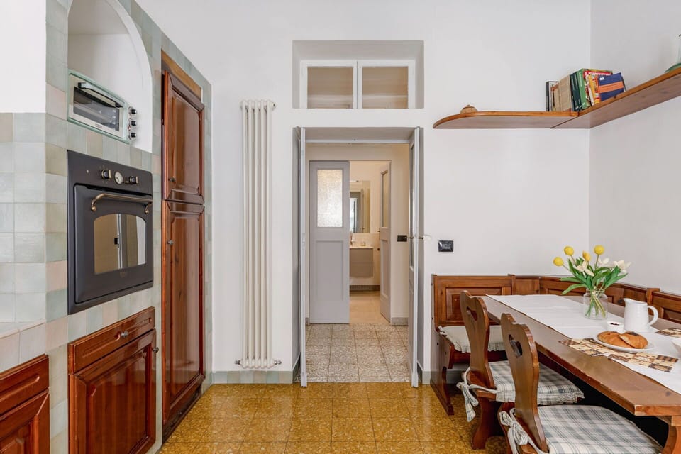 Flooring, Interior Design, Wood, Floor, Ceiling, Furniture, Countertop, Cabinetry, Kitchen, Kitchen Appliance