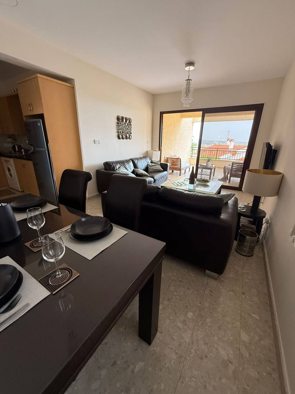 Apartment, 2 Bedrooms, Balcony, Garden View | Living room