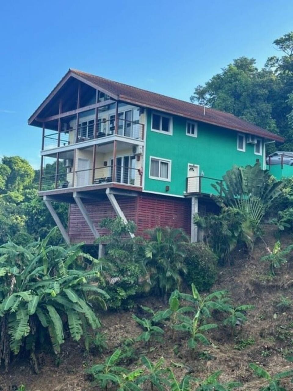 Tree Top Suites rises on natural banks, surrounded by over 2,000 trees planted to enhance the lush Caribbean environment—privacy, serenity, and eco‑friendly beauty at its finest