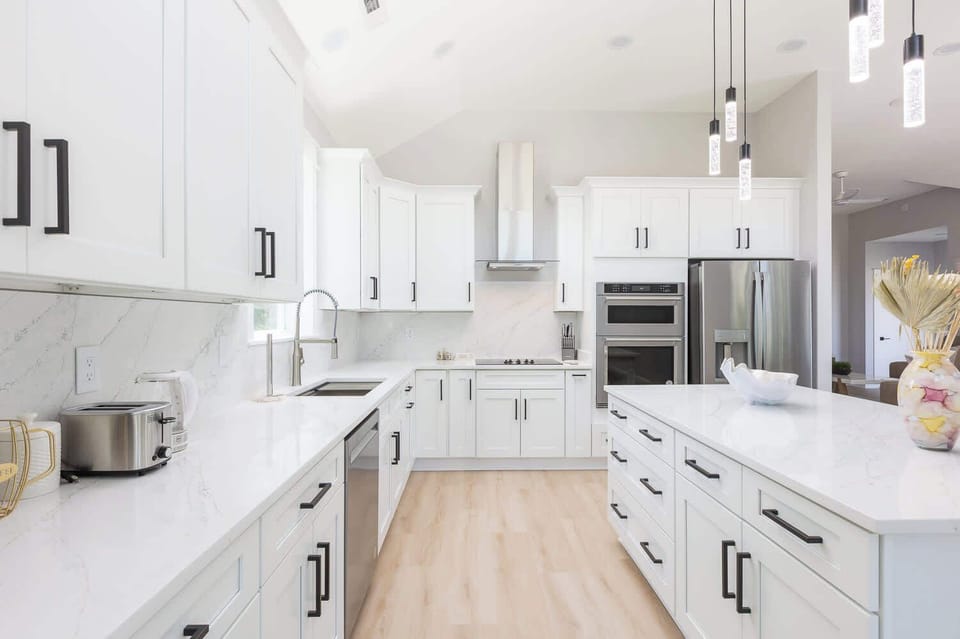 Bright, Spacious Top Level Fully Stocked Kitchen
