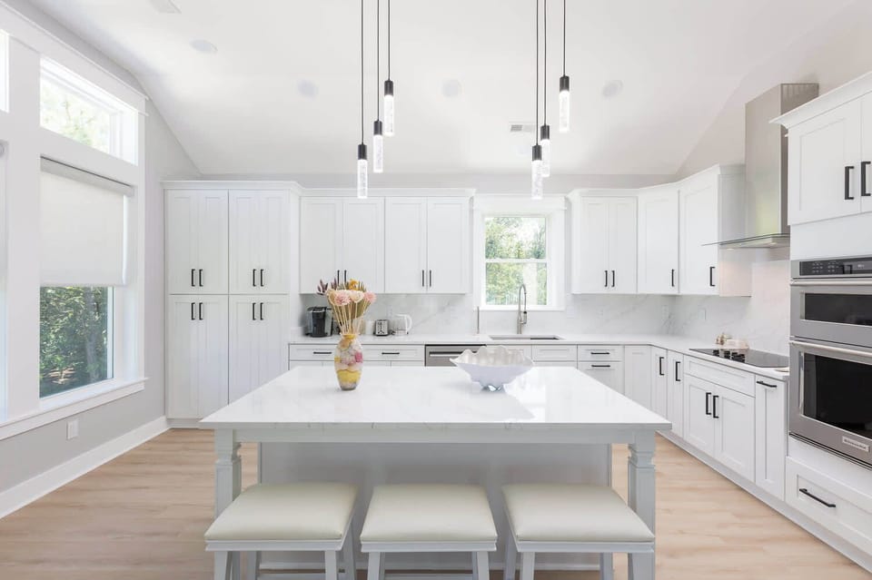 Bright, Spacious Top Level Fully Stocked Kitchen