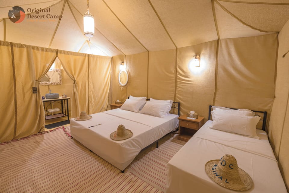 Deluxe Triple Room, Balcony, Desert View | Premium bedding, down comforters, pillowtop beds, in-room safe