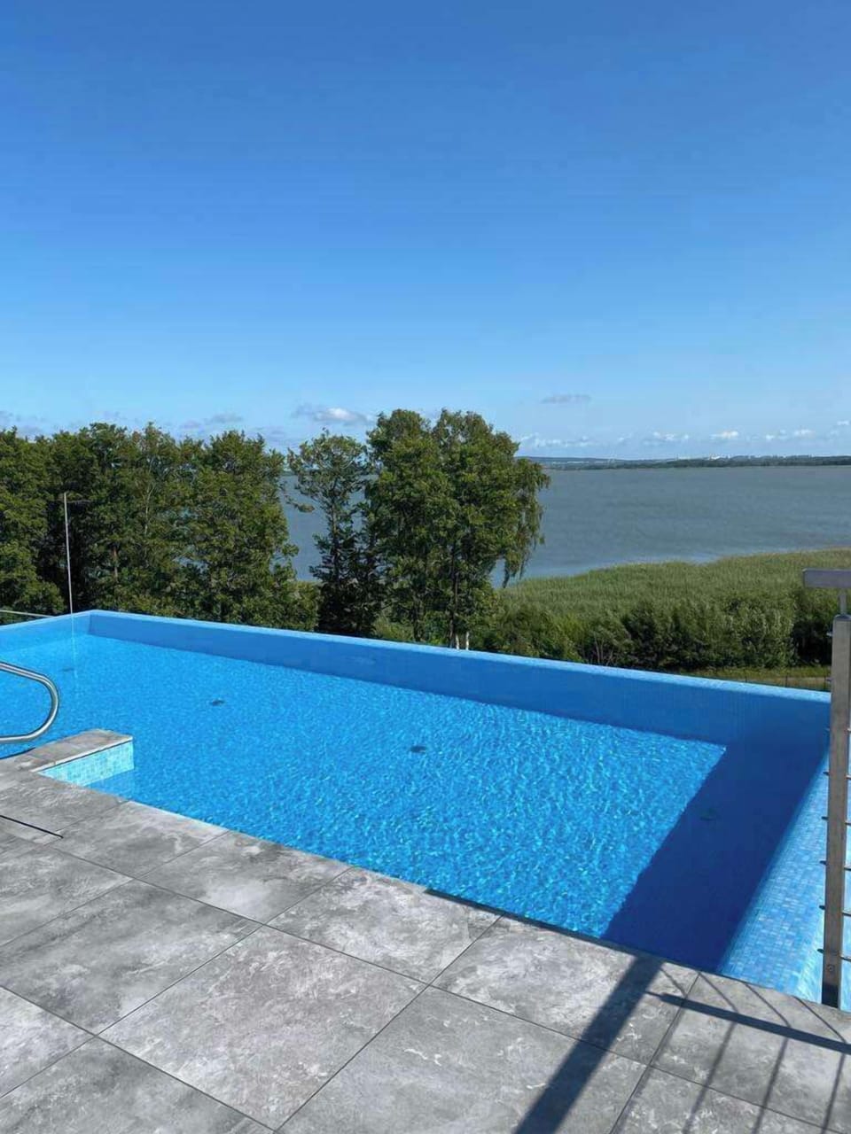 Rooftop swimming pool for our guests.