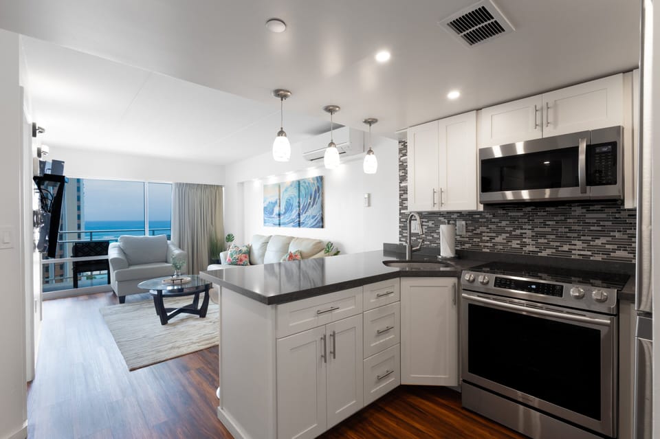 Inviting open floor plan