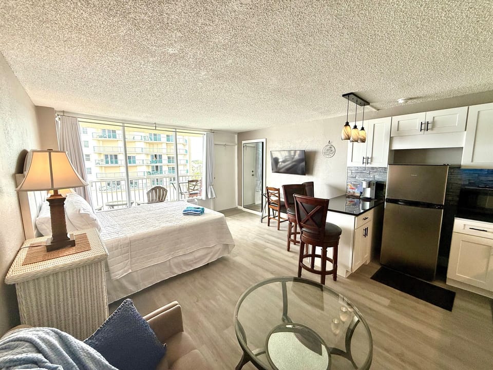 Roomy studio condo