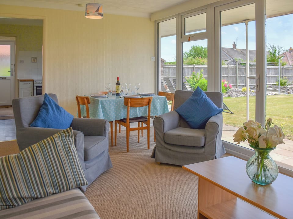 Open plan living space | Cedar Bungalow, Bacton