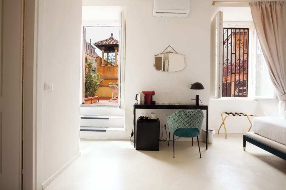 Superior Double Room, City View | In-room safe, desk, laptop workspace, blackout drapes