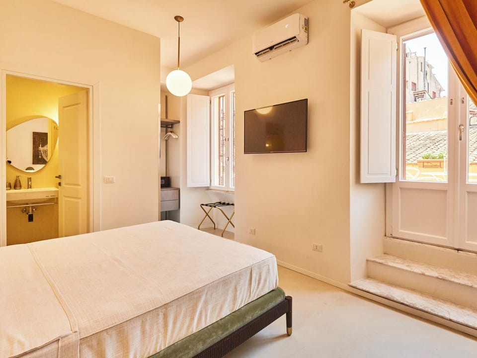Deluxe Double Room, City View | In-room safe, desk, laptop workspace, blackout drapes
