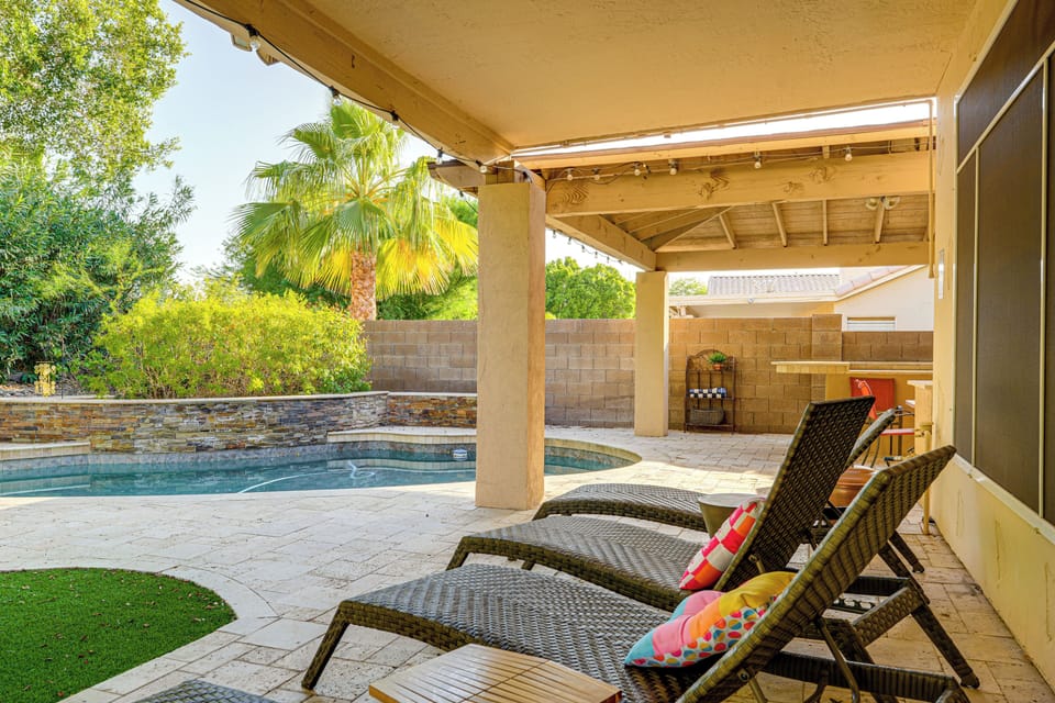 Fenced Backyard | Private Pool (heated, no fee) | Outdoor TV | Gas Grill