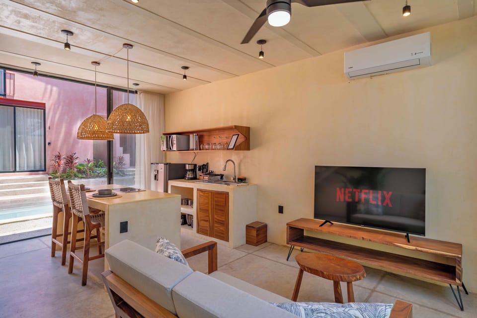 Living Area / Kitchen