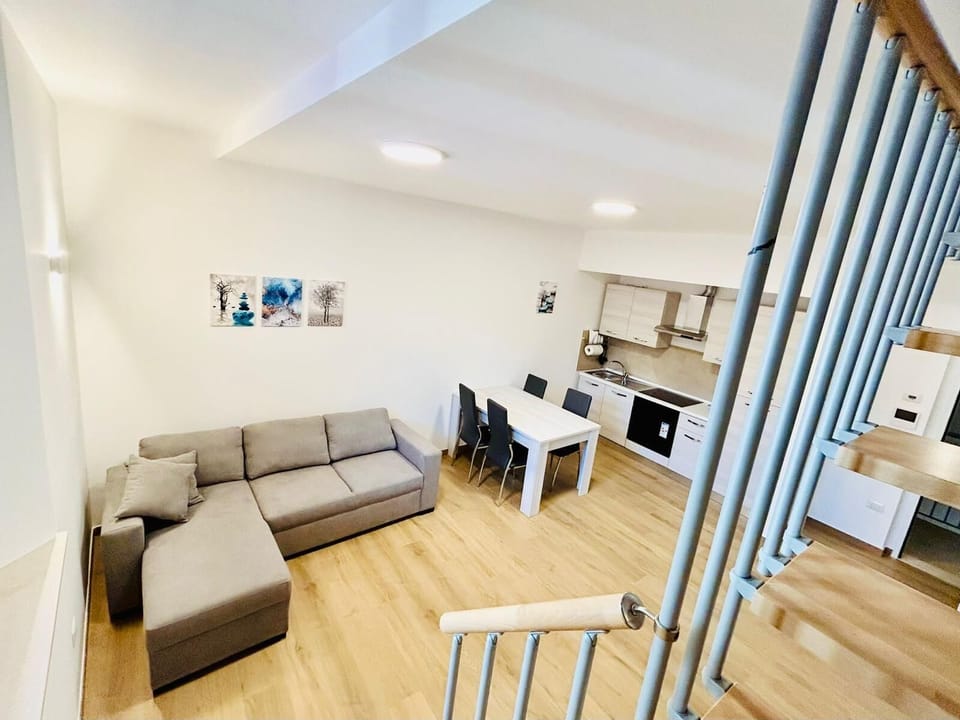 Deluxe Apartment | Living area | TV