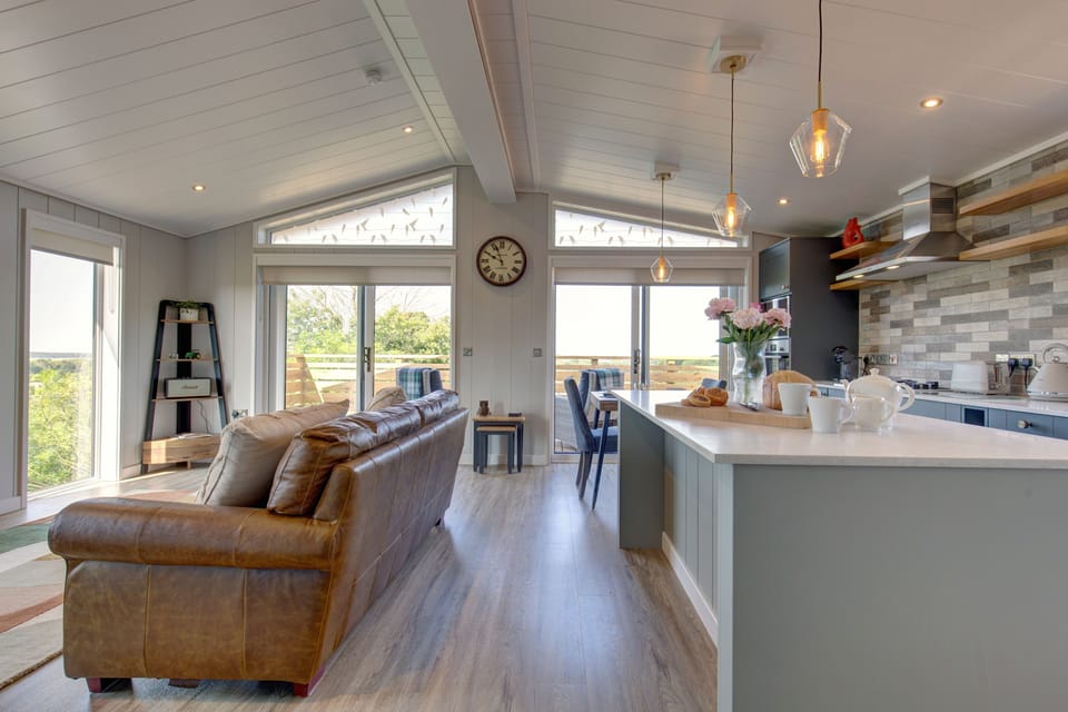 Chiffchaff, Ingoldisthorpe: Open plan living with a view