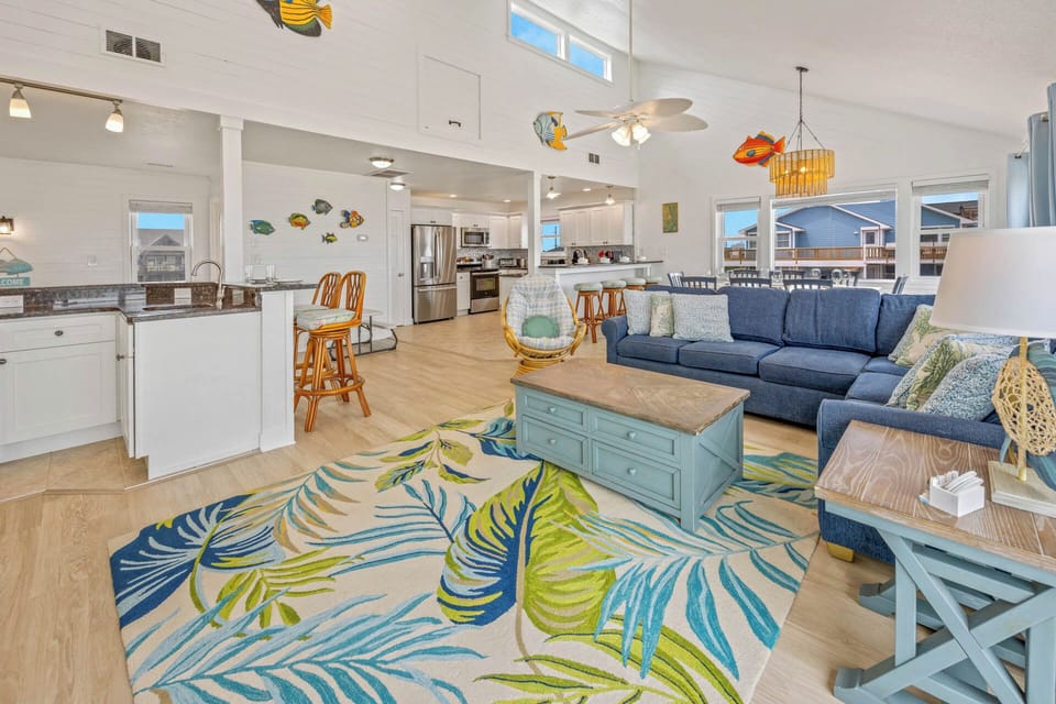 Surf or Sound Realty - 1226 - Ocean's 31 - Great Room -2