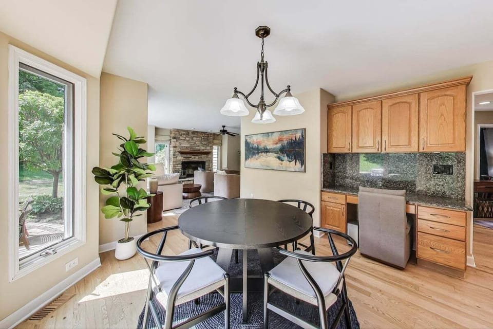 Breakfast Table with Work Station
